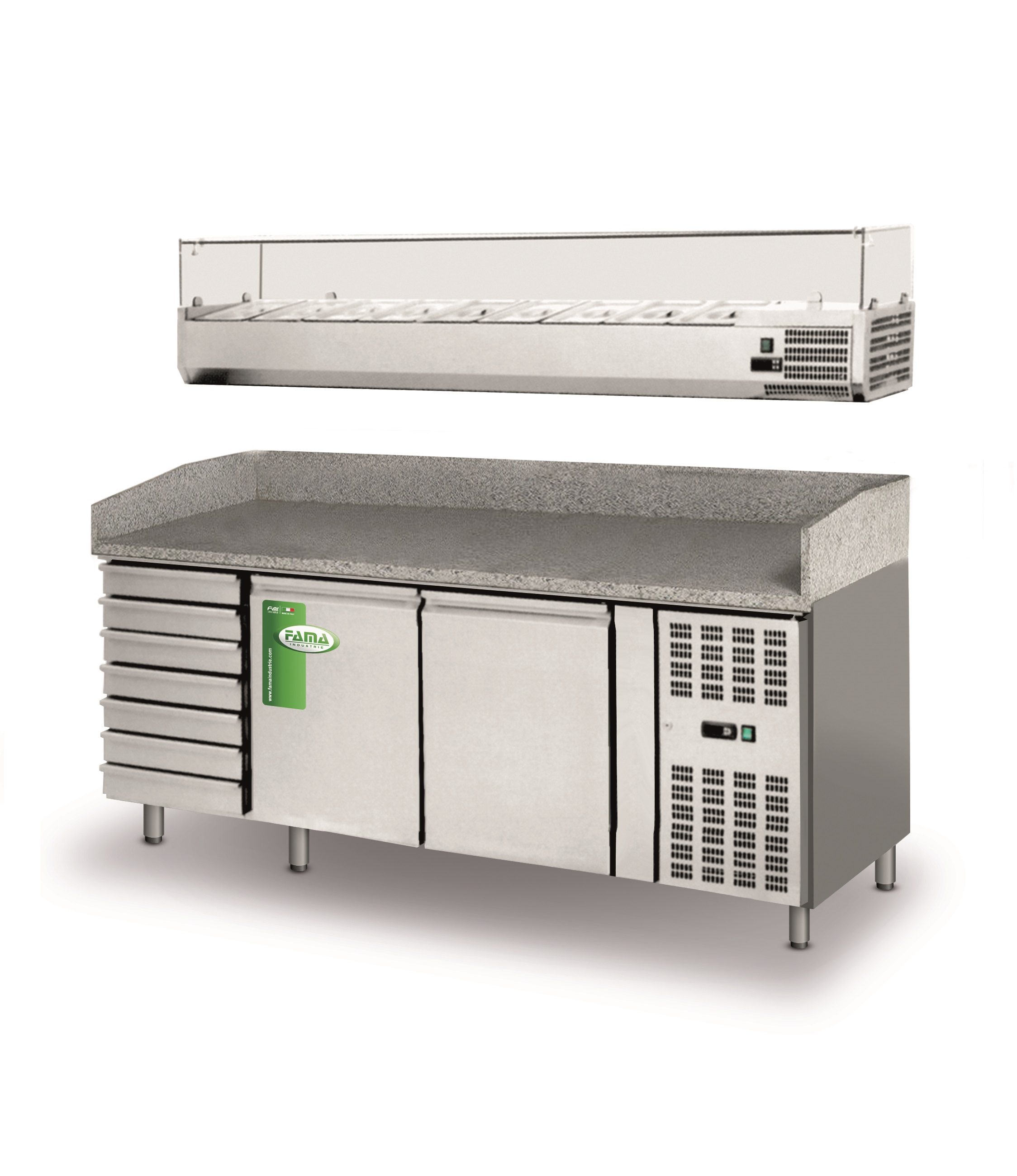 Ventilated Refrigerated Counters Pizza